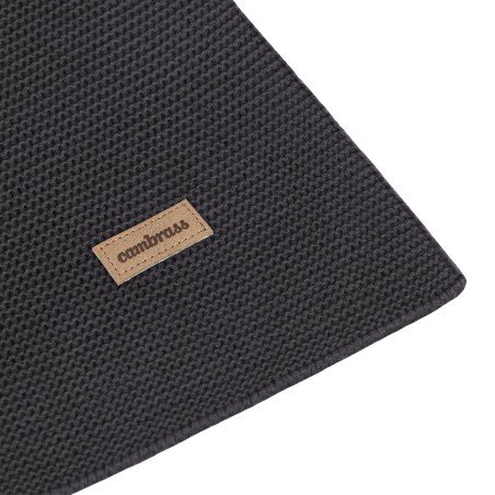 Manta algodão cinza Cambrass