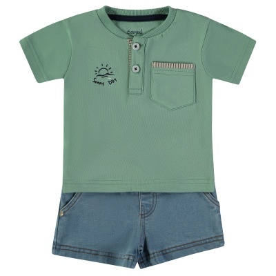 BABYBOL Conj. Calções e T-Shirt California