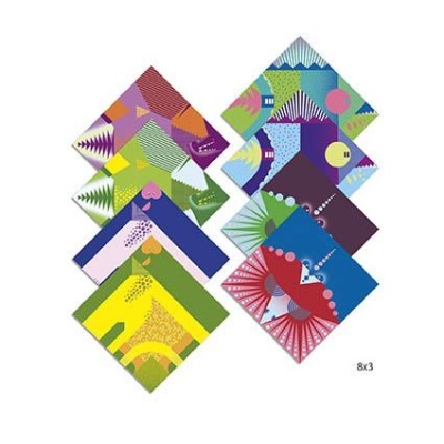 DJECO Quantos-Queres Flores: Origami c/ Autocolantes