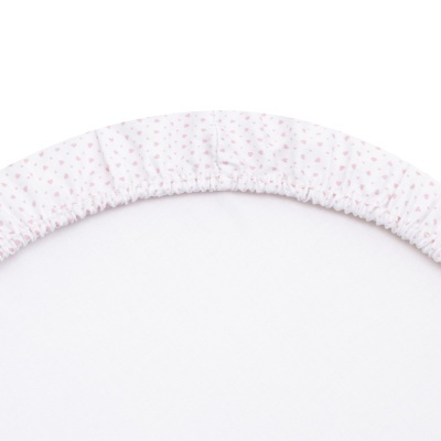 Conjunto 2 Lençóis Ajustáveis Essentia Rosa 35x80cm