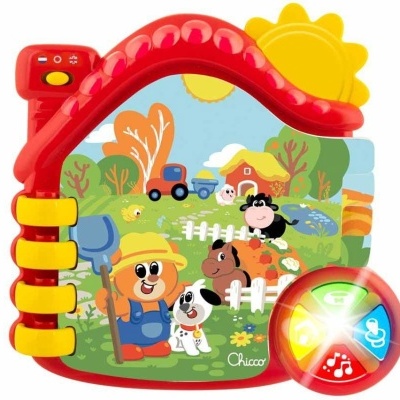 Livro da quinta bilingue Chicco 6m+