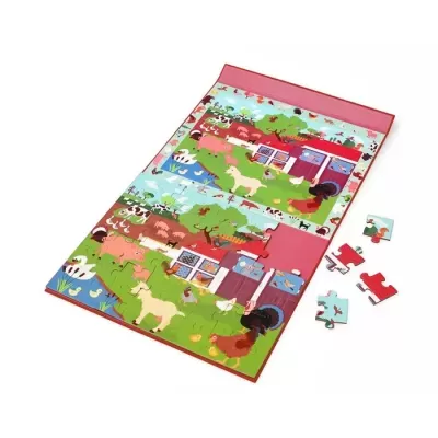 SCRATCH Puzzle 48 Pçs Magnético e Jogo: A Quinta