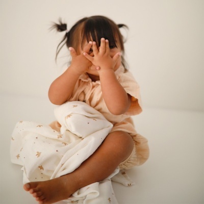 Musselina Print Sparrows 120x120 CM