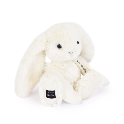 Coelho peluche 20 cm branco Histoire d´Ours