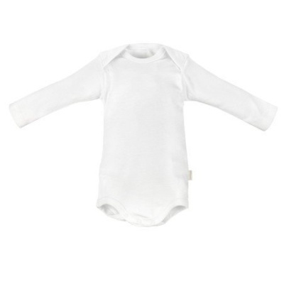 Body Manga Comprida Branco Cambrass