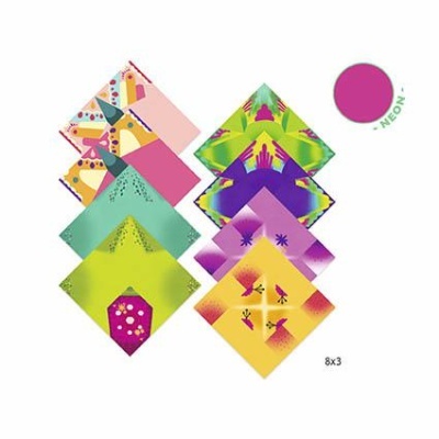 DJECO Trópicos: Jogo de Origami Neon