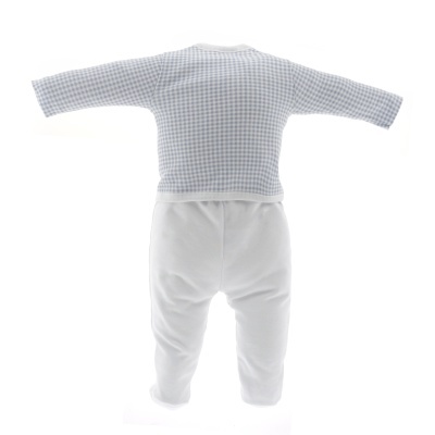 Conjunto 2 Peças Primeira Roupa Azul Celeste Cambrass