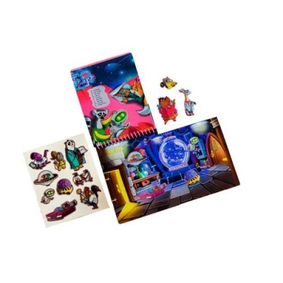 Livro 3 em 1  Playbook magic adventures Qwi Toy