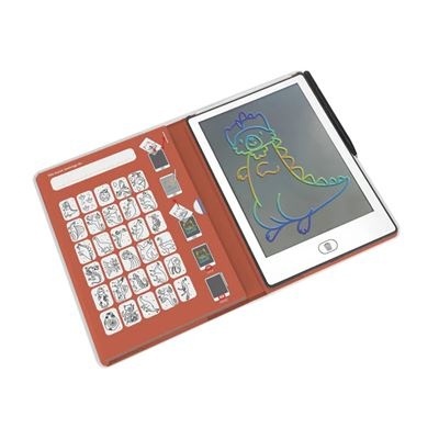 KIDYWOLF Bloco de Desenho c/ Ilustrações Dinossauros