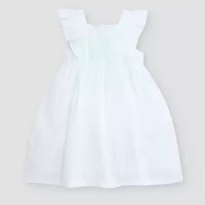 YSABEL MORA Vestido Listrado Verde