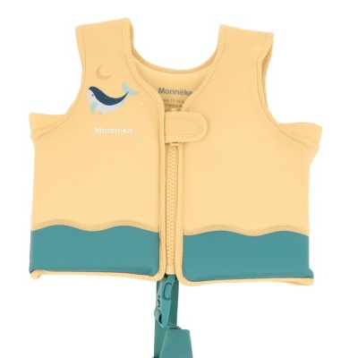 MONNEKA Colete Flutuador Whale Teal