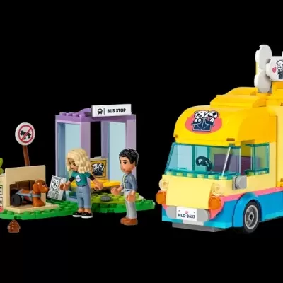 Carrinha de resgate de cães LEGO