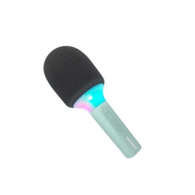 KIDYWOLF Microfone de Karaoke Verde Kidymic
