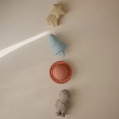 MUSHIE Conj. Brinquedos Banho Espaço