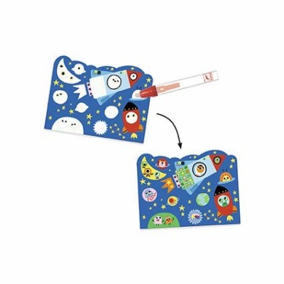 Djeco Escondido no Céu - Jogo de Colorir com Água