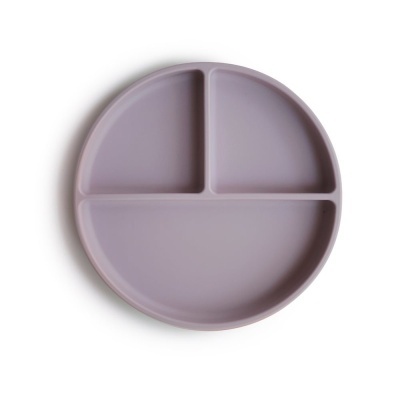 MUSHIE Prato C/ Ventosa e Divisões Soft Lilac