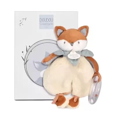 DOUDOU ET COMPAGNIE Doudou Timo c/ Chocalho 18 cm
