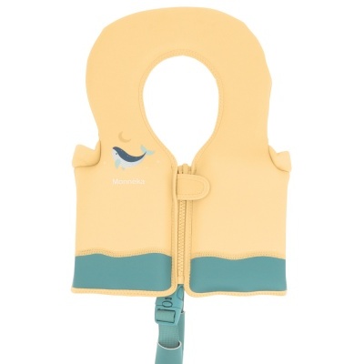 MONNEKA Colete Flutuador Whale Teal Learning 1-2 Anos