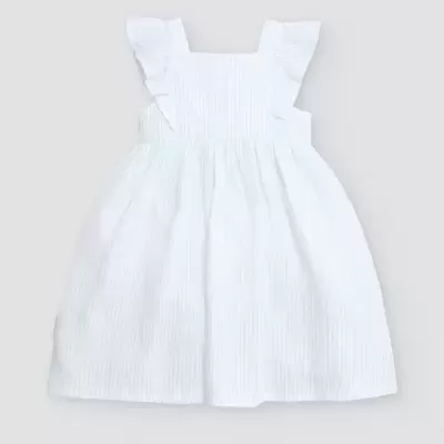 YSABEL MORA Vestido Listrado Verde
