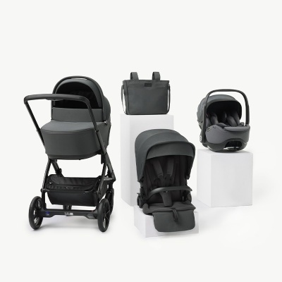JANÉ Trio Keep + Alcofa Sleep + Cadeira Auto Kombibaby (40-87 cm) Cloud