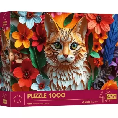 TREFL Puzzle 1000 pçs 40º Anniversary Trefl - Gato