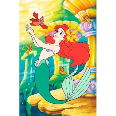 TREFL Puzzle 160 pçs A Pequena Sereia