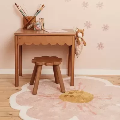 LITTLE DUTCH Tapete Flower Shape 110x110 cm