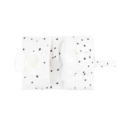 KIKKABOO Bolsa Fraldas Bear Whith Me Branco