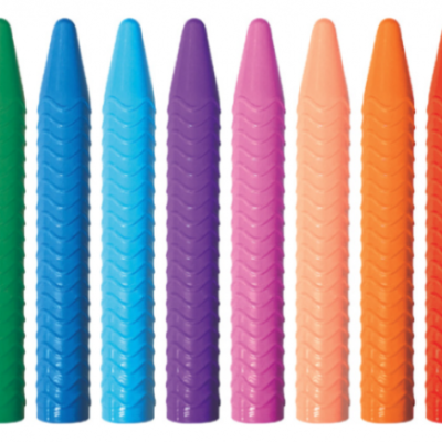 Rolo colorir Unicórnios com lápis de cera Halu Yoka