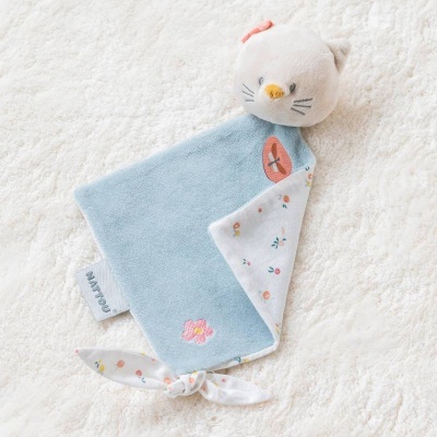 Nattou  Mini Doudou  Gato - Lana