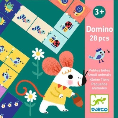 DJECO Jogo de Dominó: Pequenos Animais