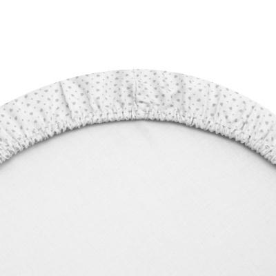 Conjunto 2 Lençóis Ajustáveis Essentia Cinza 35x80cm