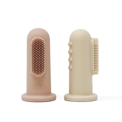 Pack 2 Escova de Dentes Dedo Solid Shifting Sand Blush 5x2.7x2.7 CM