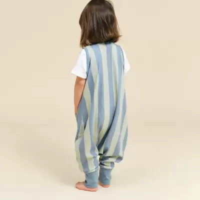 MOLIS&CO Macacão de Dormir  Green & Blue Stripes TOG 0,5