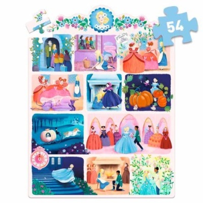 DJECO Puzzle 54 Pçs Cinderela