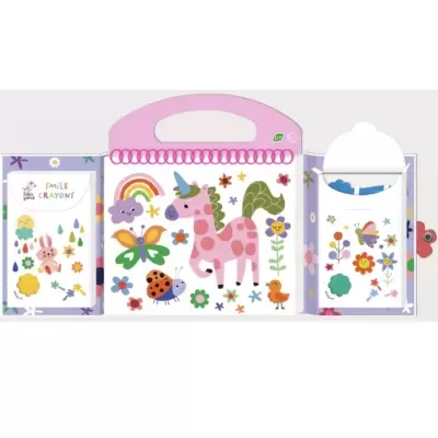 O Meu Primeiro Kit de Colorir Unicórnios Haku Yoka