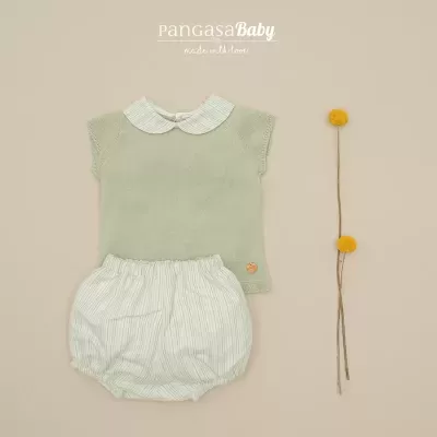 PANGASA Conjunto 2 Pçs Riscas HOJA