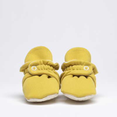 Zás Trás Baby Booties Butter Cream
