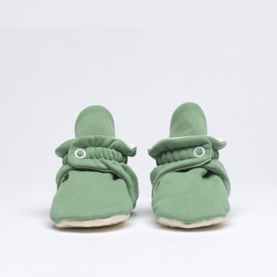 Zás Trás Baby Booties Avocado Pancake