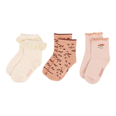 LITTLE DUTCH Pack 3 Pares Meias Menina