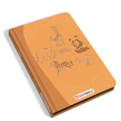 KIDYWOLF Bloco de Desenho c/ Ilustrações Animais