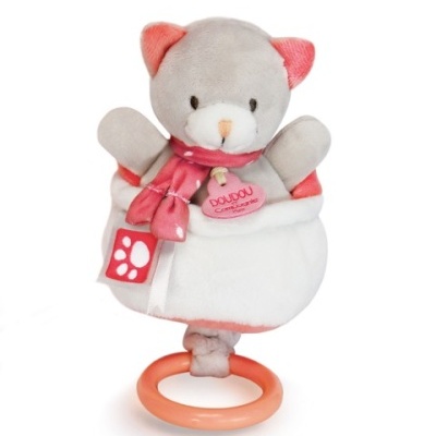 DOUDOU ET COMPAGNIE Caixa Música MEli-MELO Gato 20 cm