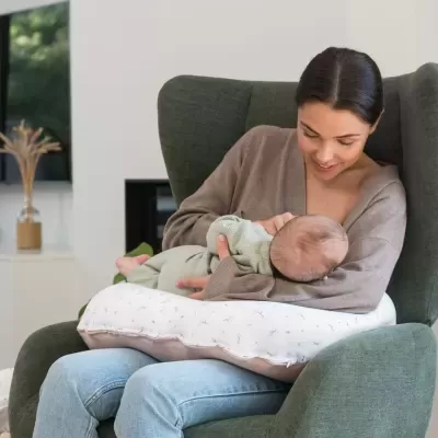 Almofada Amamentação Softy Flower Pink