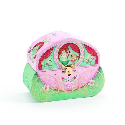 Djeco Caixa de Jóias Musical Carruagem c/ Princesa