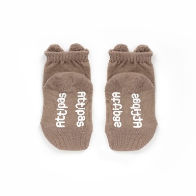 ATTIPAS Pack 2 Meias Anti Derrapantes Urso e Veado