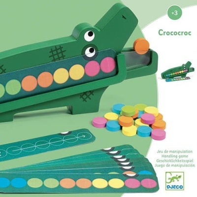 DJECO Crococroc: Jogo de Lógica e Atenção