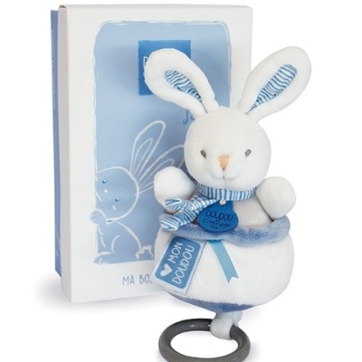 DOUDOU ET COMPAGNIE Caixa Música MEli-MELO Coelho 20 cm