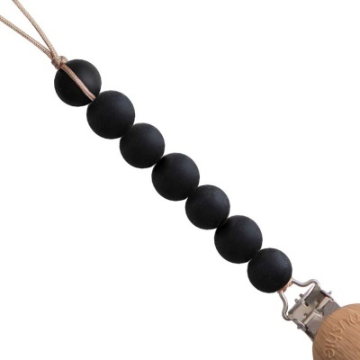 MUSHIE Prende Chupeta M. Halo Black