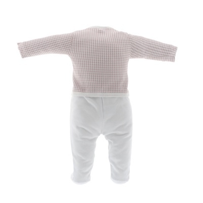 Conjunto 2 Peças Primeira Roupa Rosa Cambrass