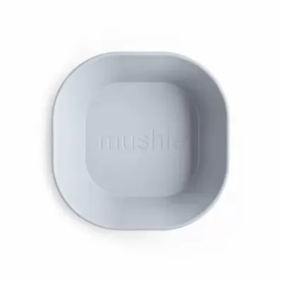 MUSHIE Pack 2 Taças Quadradas Solid Cloud